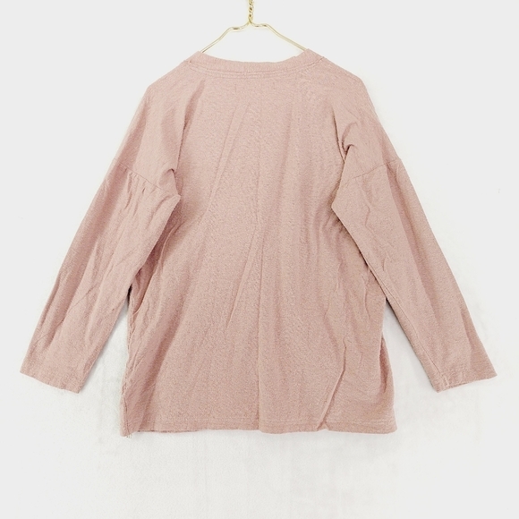 Free People Beach Button Front V Neck Pockets Casual Lagenlook Cardigan P7055 - Picture 4 of 7